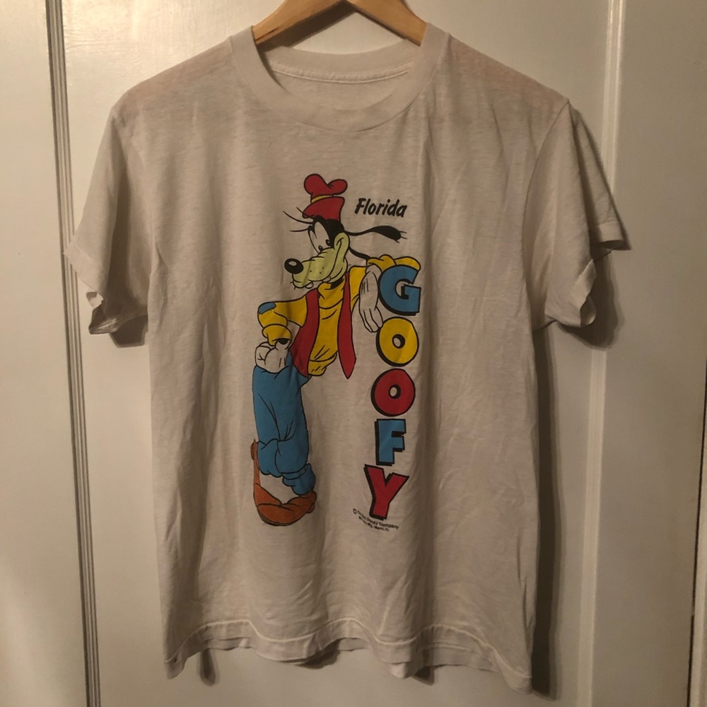Vintage Disney goofy tee